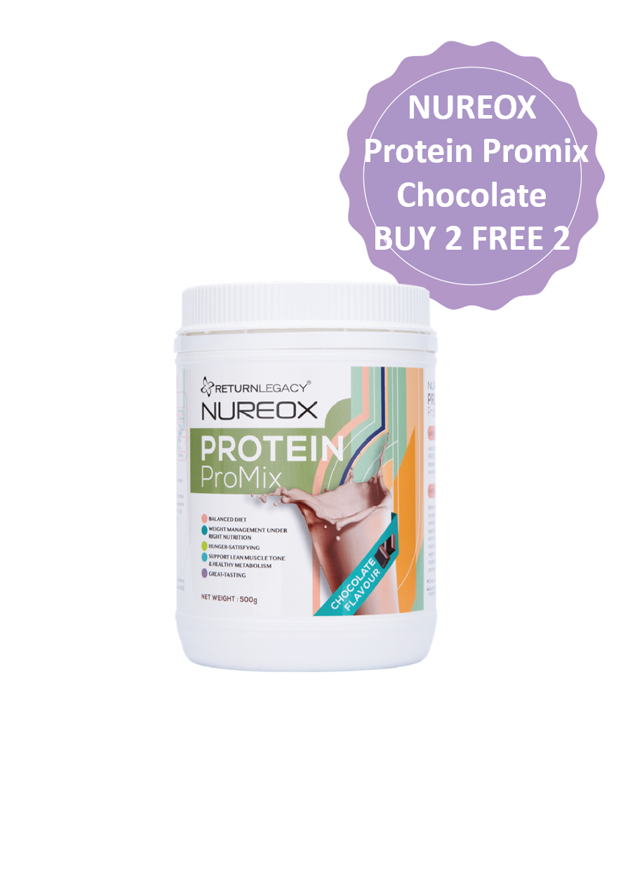 NUREOX Protein Promix Chocolate (BUY 2 FREE 2)